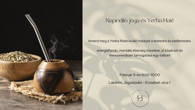 Napindító jóga és yerba mate
